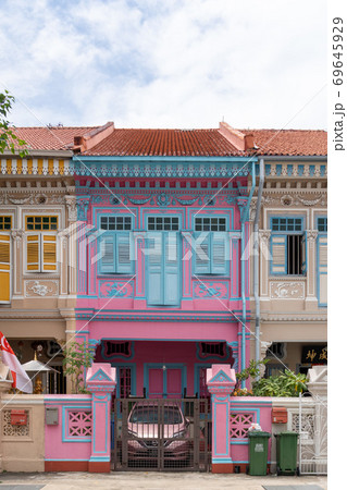 【シンガポール】【カトン地区】プラナカンハウス　日中 69645929