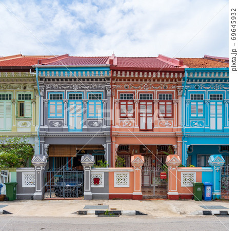 【シンガポール】【カトン地区】プラナカンハウス　日中 69645932