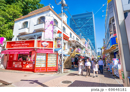 原宿の竹下通り 69646181