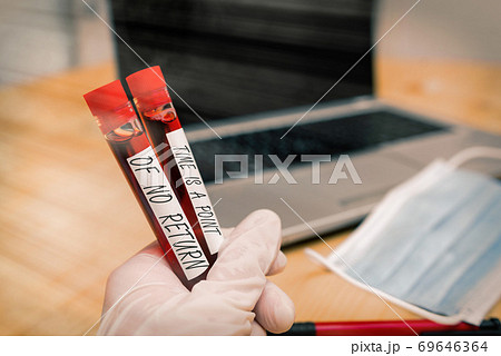 Writing note showing Time Is A Point Of No Return 69646364