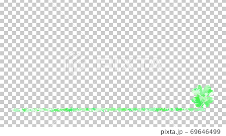 背景素材 見出し 四つ葉のクローバー コピースペース テキストスペース タイトル背景素材のイラスト素材