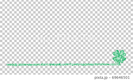Four-leaf clover copy space text space title... - Stock Illustration ...