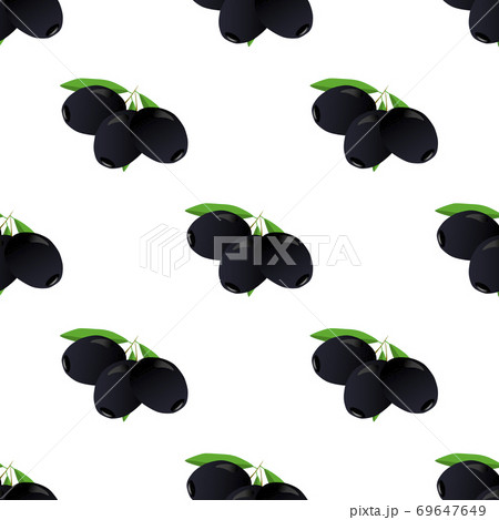Illustration on theme of bright pattern italian olive Illustration on theme of bright pattern italian olive 69647649