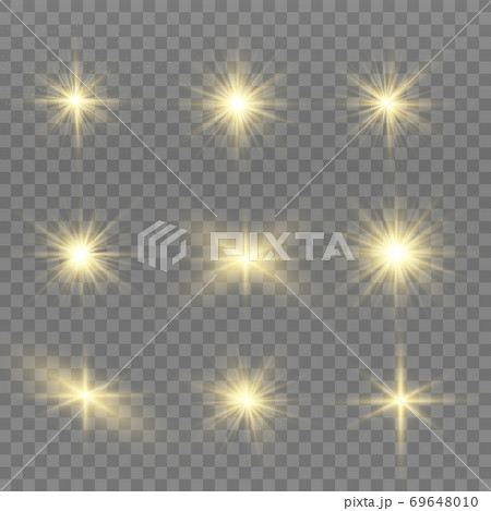 Yellow light stars. Yellow light stars. 69648010