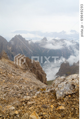 Dolomites landscape, Rosetta plateau, San Martino di Castrozza 69649293
