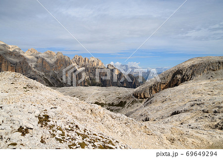 Dolomites landscape, Rosetta plateau, San Martino di Castrozza 69649294