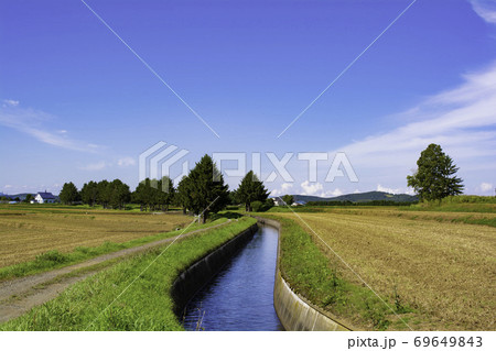 農地の用水路 農地の用水路 69649843