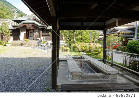 山田温泉大湯前の足湯 69650871