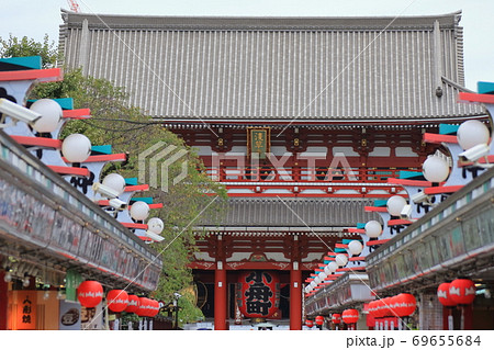 浅草 仲見世通り 浅草 仲見世通り 69655684