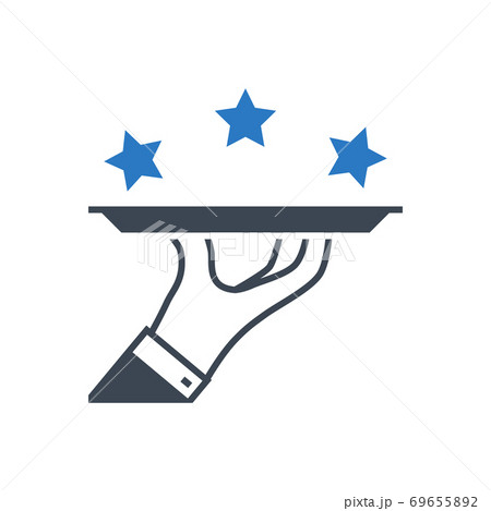 Premium Services Vector Glyph Icon 69655892