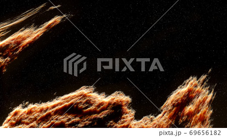 Universe filled with stars, deep space nebula and galaxy 69656182