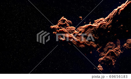 Universe filled with stars, deep space nebula and galaxy 69656183