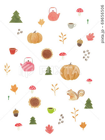 紅葉 落葉 やかん 69656506