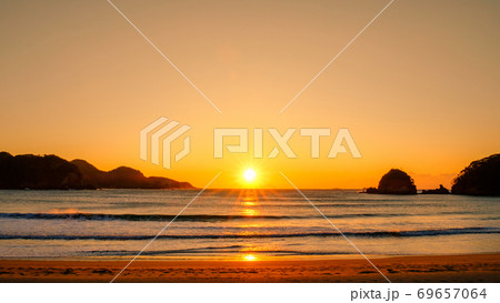 南伊豆：弓ヶ浜の夜明け 69657064