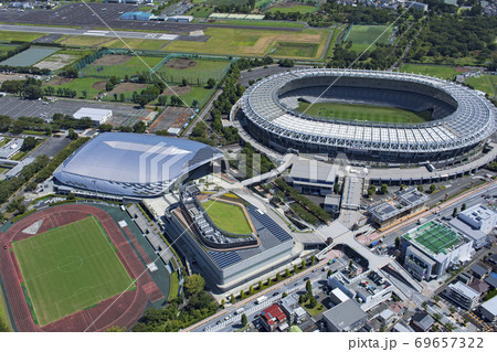 武蔵野スポーツプラザ・東京スタジアム周辺・2020撮影・空撮 武蔵野スポーツプラザ・東京スタジアム周辺・2020撮影・空撮 69657322