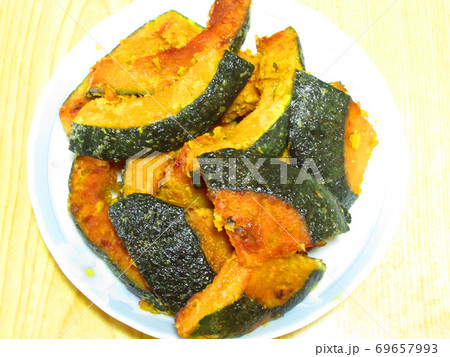 かぼちゃ炒め 69657993