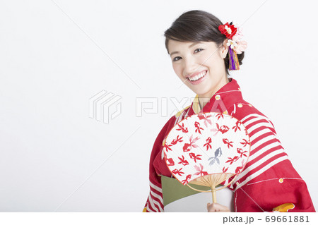 浴衣女性のポートレート 浴衣女性のポートレート 69661881