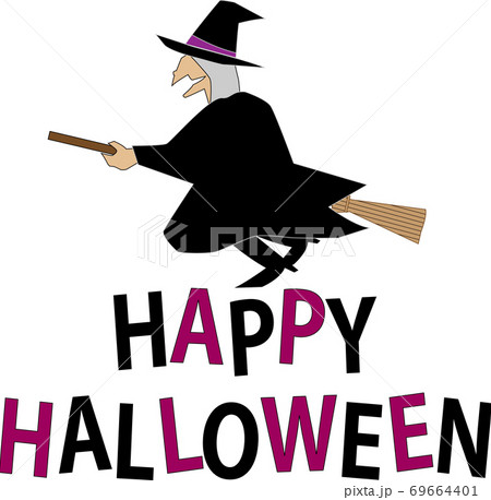 ハロウィンの魔女 69664401
