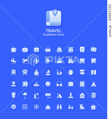 Set of thin lines icons 006 Set of thin lines icons 006 69665595