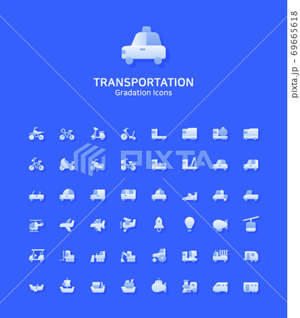 Set of thin lines icons 027 69665618