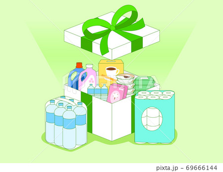 Open gift box concept, Colorful presents illustration 010 69666144