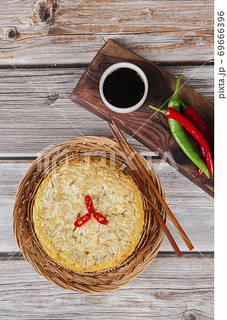 Delicious Korean food, a collection of various Korean dishes 285 69666396