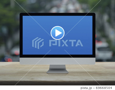 Technology music online concept 69668504