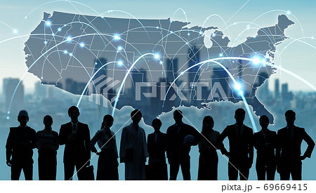 アメリカのネットワーク 69669415