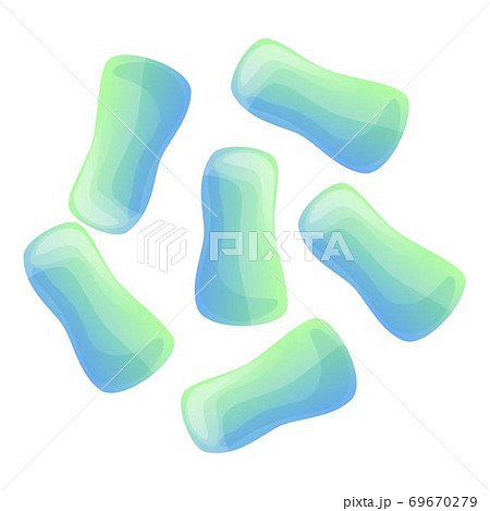 Probiotics bacteria icon, cartoon style Probiotics bacteria icon, cartoon style 69670279