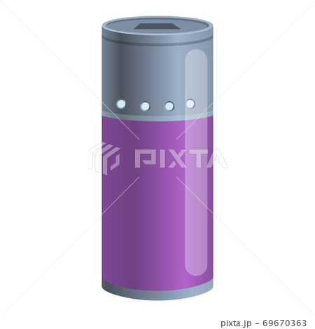 Battery power bank icon, cartoon style Battery power bank icon, cartoon style 69670363
