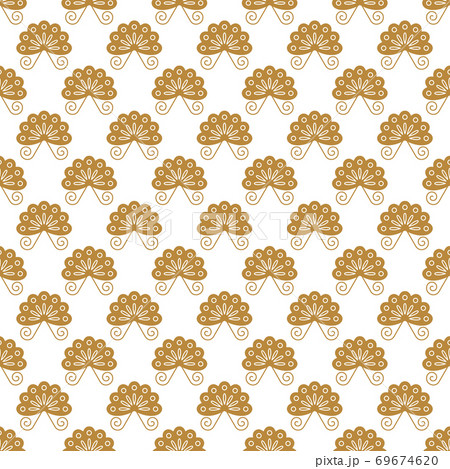 Traditional Chinese Vector Seamless Patterns のイラスト素材