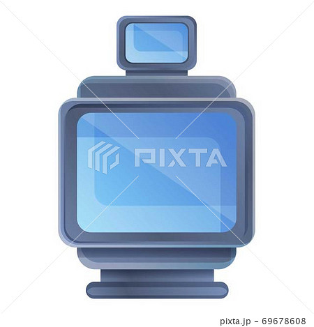 Equipment camcorder icon, cartoon style 69678608