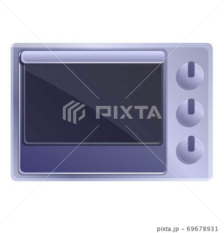 Home convection oven icon, cartoon style 69678931