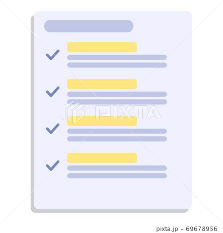 Work standard icon, cartoon style 69678956