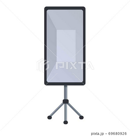 Light tripod icon, cartoon style 69680926
