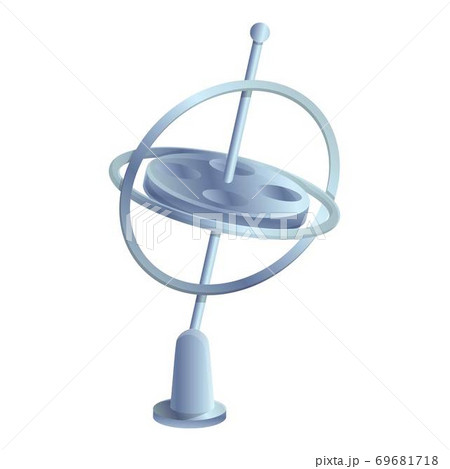 Gyroscope icon, cartoon style Gyroscope icon, cartoon style 69681718