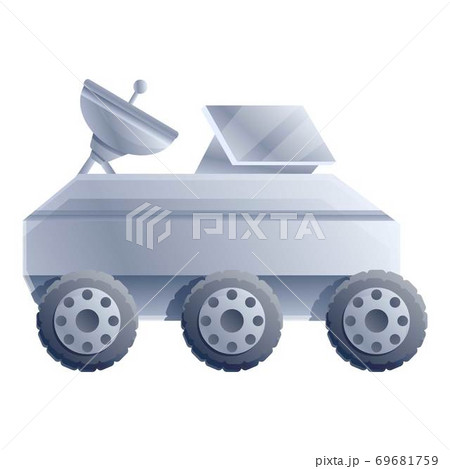 Moon rover icon, cartoon styleのイラスト素材 [69681759] - PIXTA