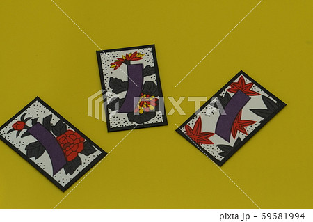 日本のカードゲーム花札 69681994