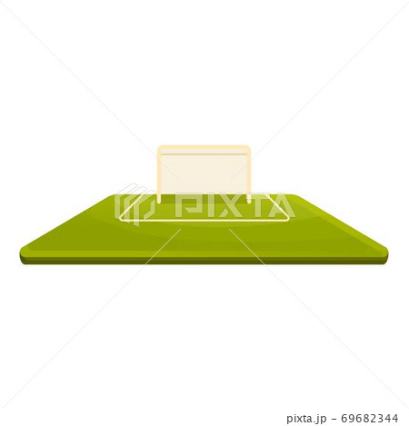 Hurling gate icon, cartoon style 69682344