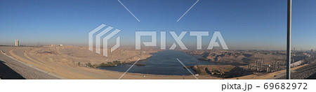 エジプトの巨大ダム、アスワンハイダム(Aswan High Dam in Egypt) エジプトの巨大ダム、アスワンハイダム(Aswan High Dam in Egypt) 69682972
