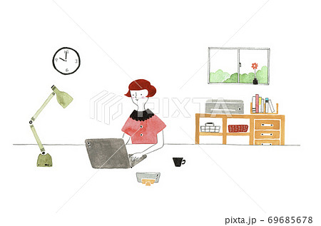 ワーママの在宅ワーク 69685678