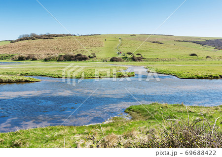 View of Cuckmere river, Sussex 69688422
