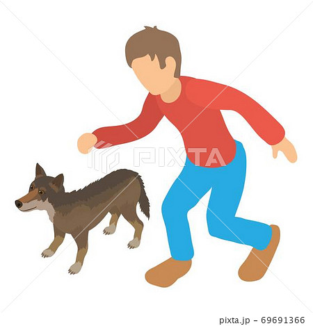 Animal protection icon, isometric style 69691366