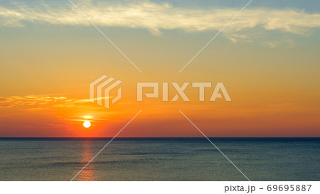 御野立公園の夕景(新潟県柏崎市) 御野立公園の夕景(新潟県柏崎市) 69695887