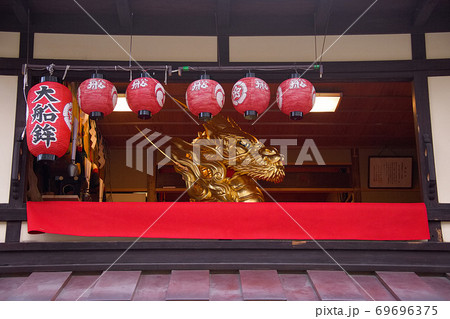 大船鉾の龍頭 69696375