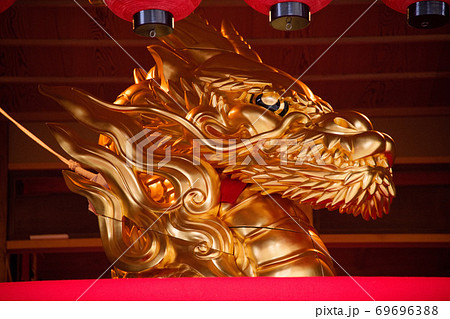 大船鉾の龍頭 69696388