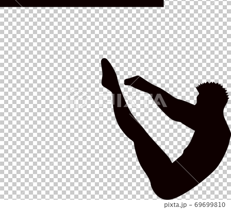 跳躍的球員剪影 69699810