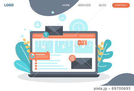 Create Build Website Design Web Page Project Development Illustration 69700695
