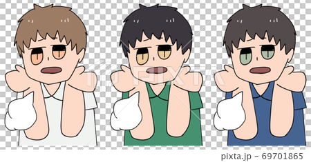 A set of nurses who are amazed and sigh A set of nurses who are amazed and sigh 69701865