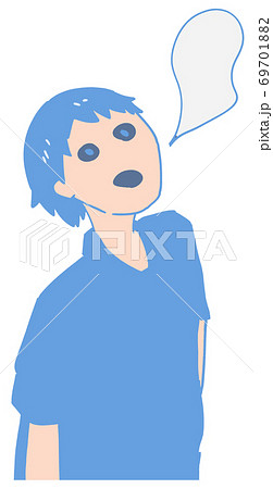 疲労で口から魂が出ている看護師のイラスト素材